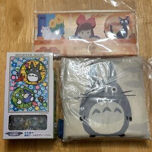 New Totoro Bag, Jigsaw and Stationary